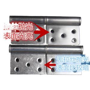 Charnière détachable en forme de drapeau en alliage d'aluminium à double courbure pour les portes de toilettes, de salles de bain et de douches - Product Image 5