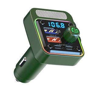 BT 5.3 chargeur de <span class=keywords><strong>voiture</strong></span> à double USB-C mains libres pour kit <span class=keywords><strong>voiture</strong></span> <span class=keywords><strong>Bluetooth</strong></span> lecteur MP3 <span class=keywords><strong>transmetteur</strong></span> FM BC91 Format <span class=keywords><strong>Audio</strong></span> Portable APE USB - Product Image 6