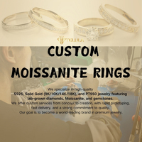 Cincin Kawin Perak Sterling 925 Grosir GRA VVS dengan Batu Moissanite Potongan Marquise, Perhiasan Moissanite