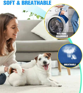 Harnais de toilettage pour animaux de compagnie en acier inoxydable et plastique écologiques avec coupe-ongles et lime pour petits chiens et chats - Product Image 4
