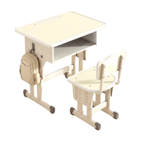 Meubles scolaires modernes en métal réglables et durables pour enfants, ensemble de bureau et de chaise pour les élèves, bureaux et chaises pour étudiants