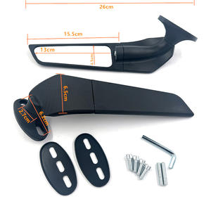 Évaluer Rétroviseur pour rétroviseur de voiture de sport Rétroviseurs latéraux universels pour la sécurité de la moto - Product Image 2