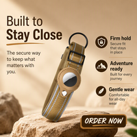 Collier de suivi et de positionnement anti-perte pour animaux de compagnie, portable, avec boucle de sécurité, facile à porter, sans pression sur le cou, sans glissement, vente directe usine