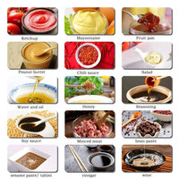 Machine d'emballage verticale automatique pour sauces liquides (pâte de tomate, ketchup, chocolat) de 3L