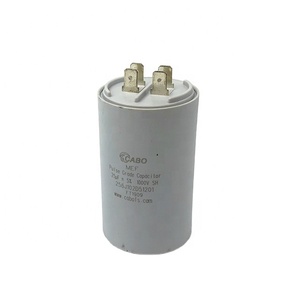 Cbb60 loạt 4 + 2pin điều hòa không khí Chạy tụ 30UF 450vac nhôm AC Chạy tụ điện 130UF cbb65 130UF nhôm AC tụ điện - Product Image 1