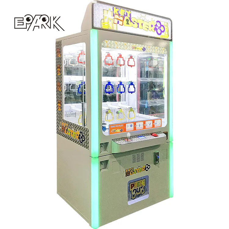 2022 г., торговый автомат с золотыми ключами для игр, работающих на монетах, плюшевый подарок, автомат с когтями