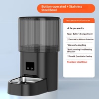Dispensador Inteligente de Alimentos Secos para Mascotas, de Gran Capacidad, con Temporizador y Cantidad Programable, para Perros y Gatos, Producto para Mascotas