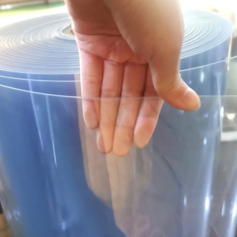 1mm thick transparent rigid pvc roll clear plastic pvc film