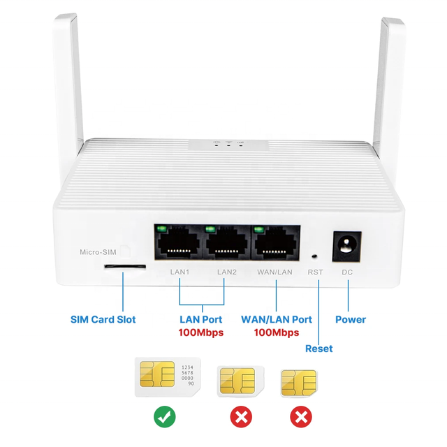 Portable LTE 4G Mobile Router US Version 4G WiFi Router With Sim Card Slot 300Mbps 4G Wireless LTE Router
