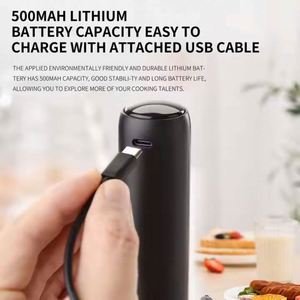 Wholesale Rechargeable Eco-Friendly Milk Frother Coffee Frother with Sleeve - Product Image 5