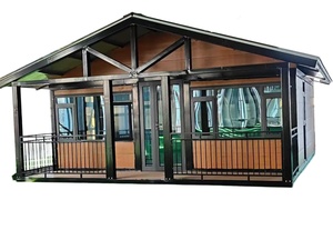 <span class=keywords><strong>Maison</strong></span> modulaire complète <span class=keywords><strong>et</strong></span> écologique, extensible, en conteneur préfabriqué, pour camping/bureau/hôtel/magasin, grand espace extérieur - Product Image 2