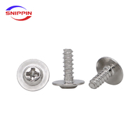 Vis micro-machine à tête cylindrique Phillips M1.2*3.5 en acier au carbone trempé, nickelées, pour assemblage électronique