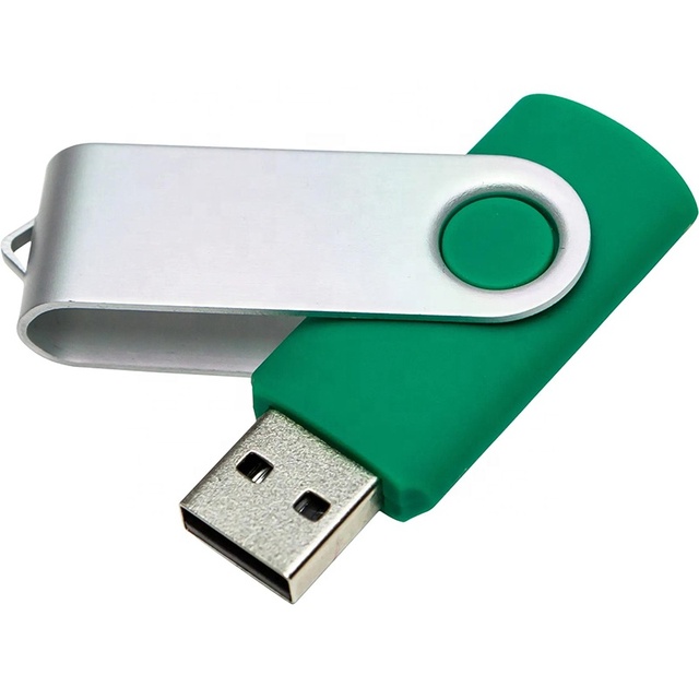 High Quality Swivel Usb Stick Customized logo Soft Rubber Usb Flash Drives