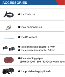 Ponceuse électrique pour cloisons sèches de 225mm avec ponceuse à vitesse variable pour murs <span class=keywords><strong>et</strong></span> plafonds à usage industriel de 220V - Product Image 3