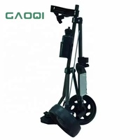 Usine En Gros Fer Cadre Petit Sac De Golf Chariot De Golf Poussoir Pliable En Acier Deux Roues Chariots De Golf Style Caddy