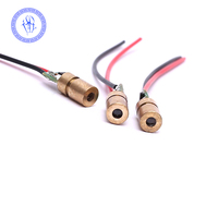 Module de diode laser focalisable 850nm laser à point IR invisible de 6mm 10mW 3-5v