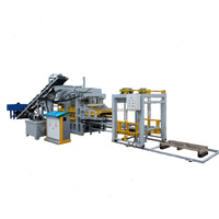 Machine à fabriquer des briques hydraulique entièrement automatique DUBAI Qt4-16, PLC, haute productivité, ligne de production de blocs à emboîtement