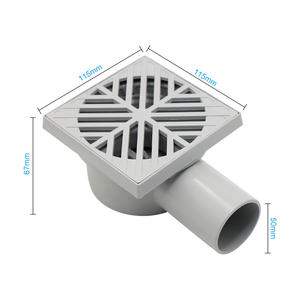 กีวิสต้า721019 72101904ใหม่มาถึงด้านข้างระบายน้ำท่อ Anti <span class=keywords><strong>กลิ่น</strong></span>ลึกซีล <span class=keywords><strong>PVC</strong></span> พลาสติกชั้นกับ<span class=keywords><strong>ดัก</strong></span>ท่อระบายน้ำ - Product Image 1