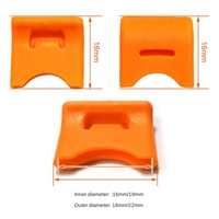 Boîtier de lampe en caoutchouc à clipser pour downlight, en ABS/PP, écologique, avec poignée en plastique à fixation rapide pour plafonnier