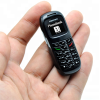 Teléfono Móvil Mini L8STAR BM70, Doble SIM, Pantalla OLED de 0.66 Pulgadas, Desbloqueado GSM, con Auriculares, Batería <500mAh