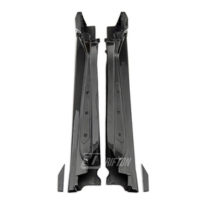 สเกิร์ตข้างคาร์บอนไฟเบอร์แห้ง Huracan CMST สำหรับ Lamborghini Huracan LP610 LP580 EVO Tecnica ชุดแต่งตัวถัง - Product Image 5