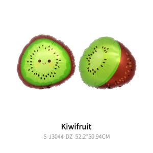 Palloncini in Mylar <span class=keywords><strong>a</strong></span> Forma di Frutta Fragola Ciliegia Anguria Kiwi per Picnic Estivi Baby Shower Decorazioni per Feste di Compleanno - Product Image 4