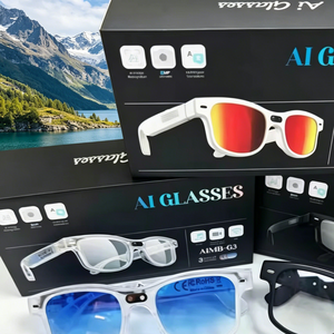 NOUVELLES Lunettes Intelligentes AIMB-G3 <span class=keywords><strong>Google</strong></span> AI avec Appels Vidéo 1200p, Traduction en Temps Réel, Étanchéité IP67, Suivi d'Activité - Product Image 1