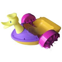 Bateau à pédales en plastique PE pour enfants, idéal pour parcs aquatiques et jeux, pédalo manuel pour piscine – Vente directe