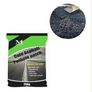 Kaltes Patchen Asphalt bequemer Baubeton Straßenmix Kaltes Asphalt in Beuteln 25 kg