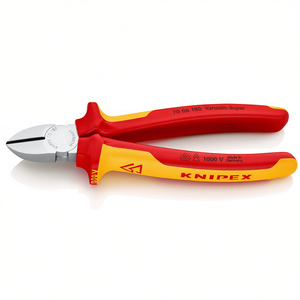 Cortador Lateral Knipex 180mm Vanadin-Super 1000V Aislado Hecho en Alemania - Product Image 1