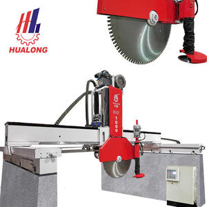 Machines à pierre HUALONG Machine à couper les blocs de pierre en marbre à double lame à vendre - Product Image 1
