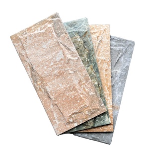 Azulejos de Cerámica Vintage para Exteriores, Materiales de Arcilla Clinker, Superficie Mate Rugosa, Diseños de Ladrillos y Piedra, Decoración de Estructuras Exteriores - Product Image 1
