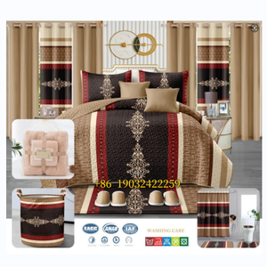 अमेरिका गर्म बिक्री किंग आकार ड्रॉप डी लाइट एन कोटन क्ल्ट बेडिंग सेट के साथ 24 टुकड़े 24 पीसी बिस्तर सेट - Product Image 3