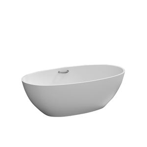 Baignoires blanches classiques et populaires de KKR pour hôtels et maisons - Product Image 4