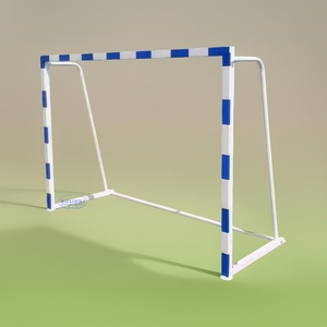 <span class=keywords><strong>But</strong></span> de football portable d'usine pour 5 personnes, poteau de handball en aluminium mobile pour intérieur et extérieur - Product Image 1
