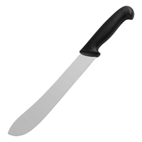 5cr15 couteau de cuisine en acier inoxydable couteau de boucher couperet à viande avec poignée en PP