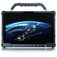 Tablet Tangguh 14 Inci Windows 11 IP65 5G Wi-Fi Pemindai Barcode NFC Sidik Jari 32GB+256GB Intel Ultra 7 Tablet Industri OEM