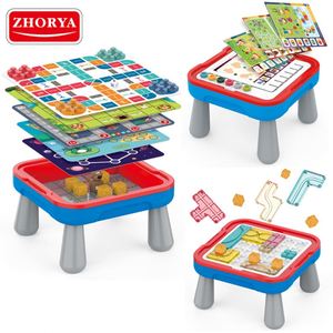 Mesa de Juego Multifuncional Zhorya para el Desarrollo del Pensamiento Lógico en Niños, Juegos Interactivos para Padres e Hijos, Juguetes Educativos - Product Image 5