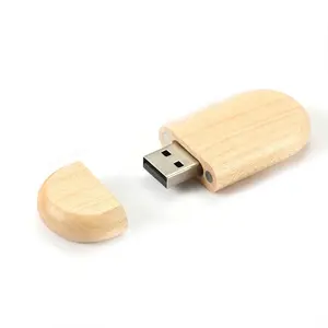 Eco-friendly bamboo wood USB flash drive 3.0 64GB memory customized free sample 128GB large capacity pen driver U disk