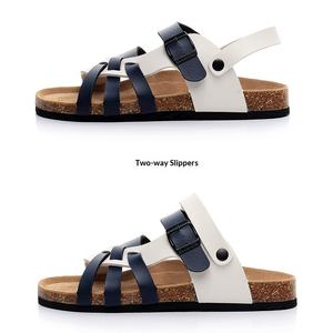Sandalias de Verano para Hombre, con Suela de Corcho, Antideslizantes, con Hebilla y Correa, Estilo Coreano, Casuales, para Exteriores y Playa - Product Image 5