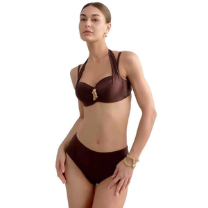 Costume da bagno intero taglie forti con controllo pancia, monokini sexy e coprente per la spiaggia SQ67730 - Product Image 2
