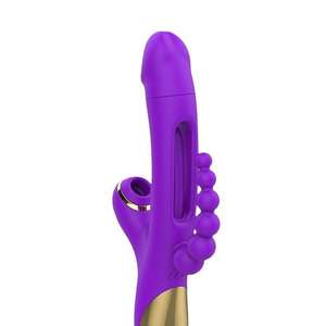 Sıcak satış 3-in-1 seks oyuncakları g-spot Patting vibratör tavşan klitoris stimülatörü kadınlar için masaj - Product Image 6