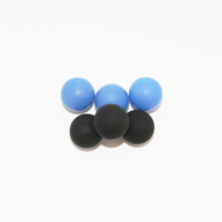 Résistance à la température -60~250 ℃   Balle en caoutchouc silicone non toxique, isolante, haute résilience, Cal.68, Cal.50, Cal.40, Cal.25