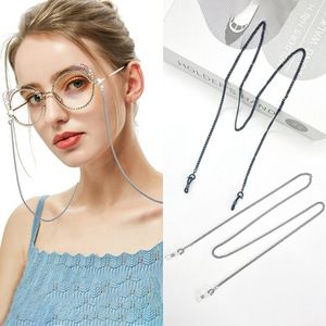 2026 Top vente haut de gamme anti-dérapant sangle lunettes chaînes élégant métal lunettes <span class=keywords><strong>cordon</strong></span> pour femmes femmes lunettes chaîne collier - Product Image 2