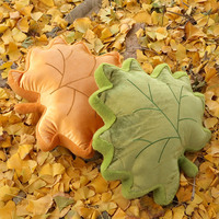 Nouvel Oreiller Lavé en Coton PP Grand Format, Formes Spéciales Naturelles (Feuille d'Érable, Flocon de Neige, Papillon, Pomme), Effet Nacré, en Peluche Courte, ODM 2026