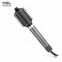 Sèche-cheveux multi-usages 10-en-1 1400W 110000RPM BLDC à air chaud haute vitesse, brosse volumisante et boucleur automatique pour salon