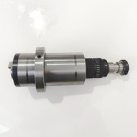 Husillo de Fresado de 90 mm de Diámetro Exterior BT30 ATC con Transmisión por Correa, Husillo Refrigerado por Agua de 12000 rpm con CTS para Máquina CNC