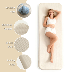 Matelas gonflable portable et durable pour le camping, double ou simple, auto-gonflant, pliable, en dropstitch - Product Image 2