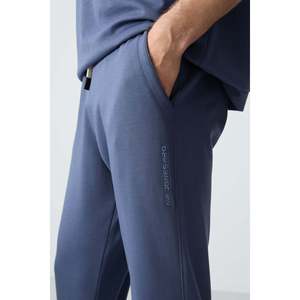 Ensemble de survêtement en coton Petrol pour homme, coupe oversize, décontracté, respirant, pantalon de jogging et t-shirt basiques, style adulte - Product Image 4