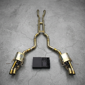 BOSKA Valvetronic <b>Exhaust</b> Pipe For Continental Flying Spur W12 6.0T 2005-2013 Boska Titanium <b>Exhaust</b> System Catback <b>Muffler</b> - Product Image 1